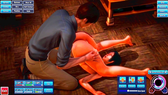 Black-Haired Beauty Gets Fucked Hardcore in Honey Select Hentai