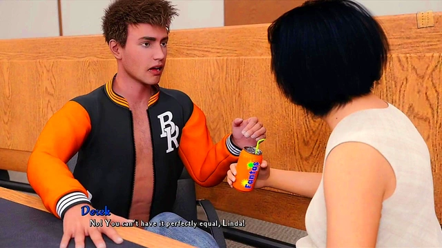 Hot Blonde Teacher Seduces You In 3D Hentai Visual Novel Walkthrough