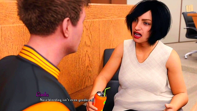 Hot Blonde Teacher Seduces You In 3D Hentai Visual Novel Walkthrough