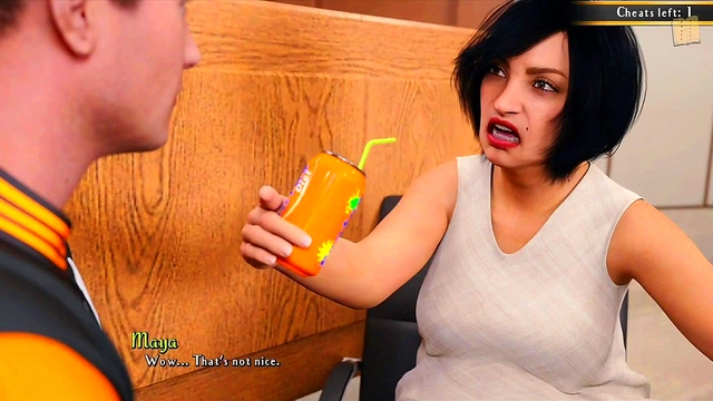 Hot Blonde Teacher Seduces You In 3D Hentai Visual Novel Walkthrough