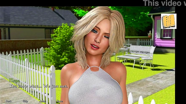 Blonde Teen With Big Tits Gets Fucked In College - 3D HentaiErotic Story