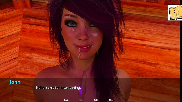 Hot Brunette Threesome With Big Tits & Ass In Outdoor Hentai Adventure