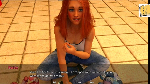 Hot Brunette Threesome With Big Tits & Ass In Outdoor Hentai Adventure