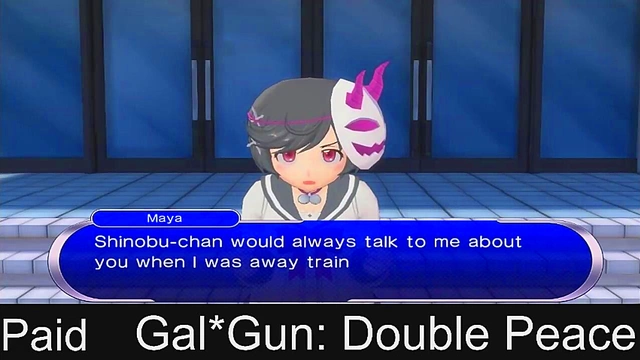 Horny Anime Girls from Gal*Gun Get Shot Full ofCum in Exciting Hentai Scene