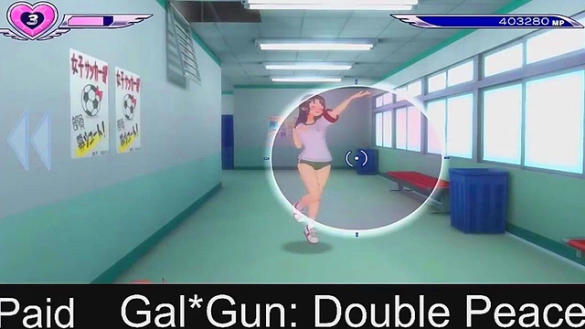 Horny Anime Girls from Gal*Gun Get Shot Full ofCum in Exciting Hentai Scene