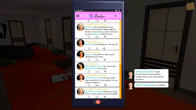 College Chick Seduces You In Erotic 3D Hentai Visual Novel Adventure