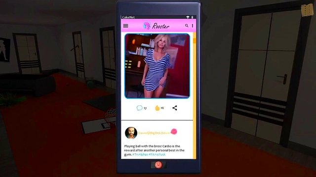 College Chick Seduces You In Erotic 3D Hentai Visual Novel Adventure