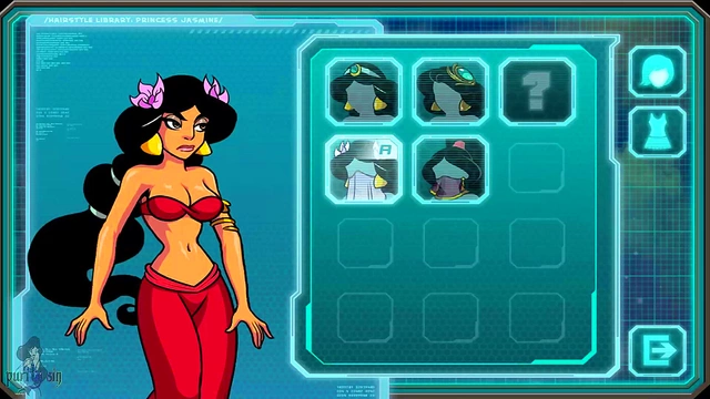 Hermione Flashes in Akabur's Sexy Anime Adventure With Princess Jasmine & Monster Girls