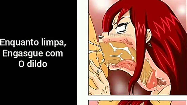 Erza Scarlet Gives Joi Seduction With Mesmerizing Anime Charm