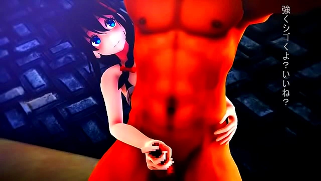 Hentai Anime Handjob Ends With Juicy Cumshot On Sigre's Hand