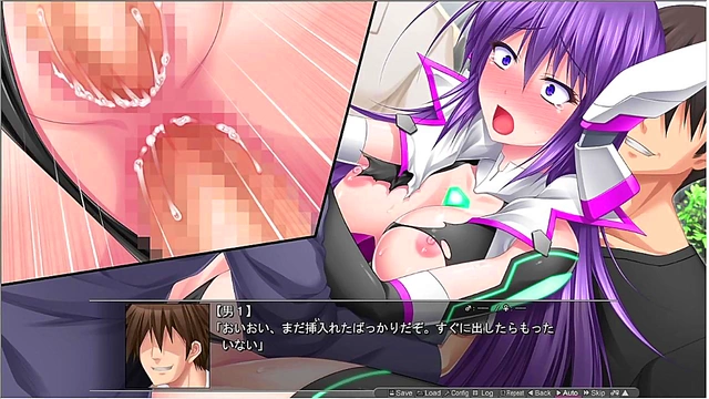 Brainwashed Civilian Fucks Glittering Senki Mystertia In Heated Hentai Eroge Scene