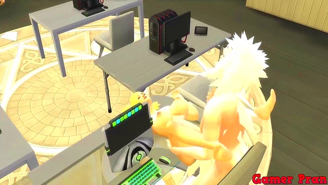 Perverted Wise Man Fucks Temari Hard in Anime Naruto Anal Adventure