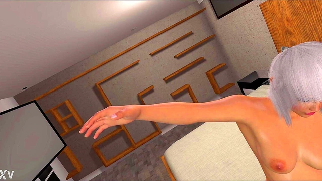 MTF Transformation VR – Male Possessed by Female in Unbirth Skinsuit TGTFOrgy