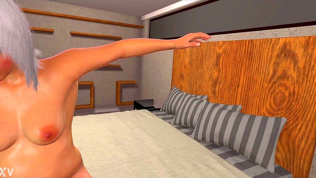 MTF Transformation VR – Male Possessed by Female in Unbirth Skinsuit TGTFOrgy