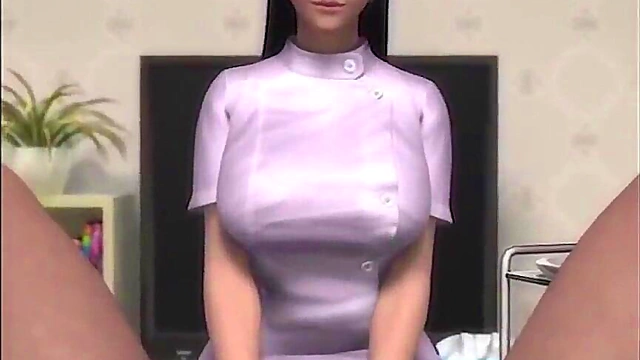 Big-Titted Anime Chick Rides Dick To Music-Fueled OrgasmicCumshot