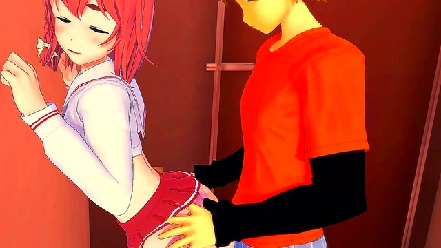 Kazuya's First Time With Rent-A-Girlfriend Sumi in Steamy 3D Hentai Scene