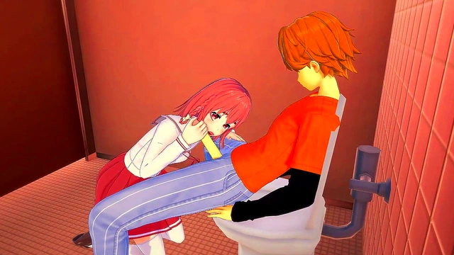 Kazuya's First Time With Rent-A-Girlfriend Sumi in Steamy 3D Hentai Scene