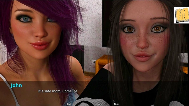 Catching Elizabeth Masturbating – Teen MILF Seduction In 3D Hentai