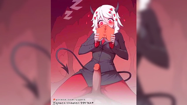 Cute Anime Girl Modeus Gets Fucked Hard In Helltaker Adventure