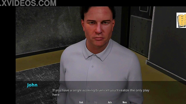 John Defends HisSexy Coach In 3D Hentai Cartoon Action