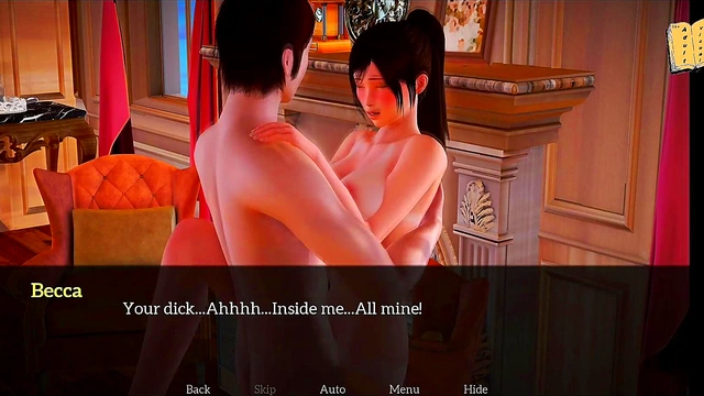 MILF With Big Tits And Ass Takes Cock In Homemade 3D Hentai Fantasy