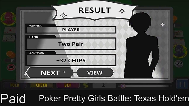 Horny Anime Girls Play Steamy Poker for Rewards in Texas Hold'em Part 2