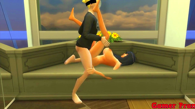 Hinata Cheats With Stepson for HardCore Anime Anal Fun & Cuckold Drama