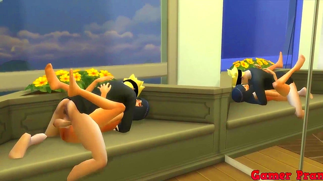 Hinata Cheats With Stepson for HardCore Anime Anal Fun & Cuckold Drama