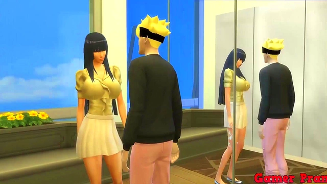 Hinata Cheats With Stepson for HardCore Anime Anal Fun & Cuckold Drama