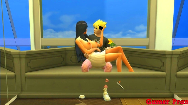 Hinata Cheats With Stepson for HardCore Anime Anal Fun & Cuckold Drama