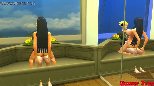 Hinata Cheats With Stepson for HardCore Anime Anal Fun & Cuckold Drama