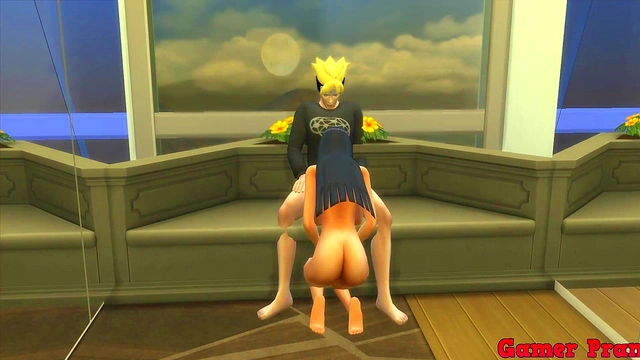 Hinata Cheats With Stepson for HardCore Anime Anal Fun & Cuckold Drama