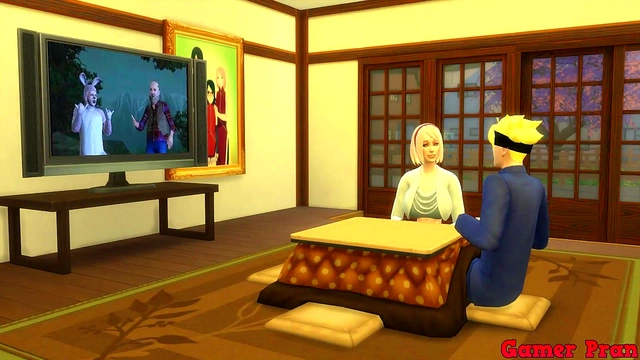 Sakura Tempts Boruto for Hardcore Anime Sex in Secret Room Session