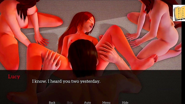Redhead Teen With Big Ass Gets Pussy-Licked By Step-Family In 3D Hentai Adventure