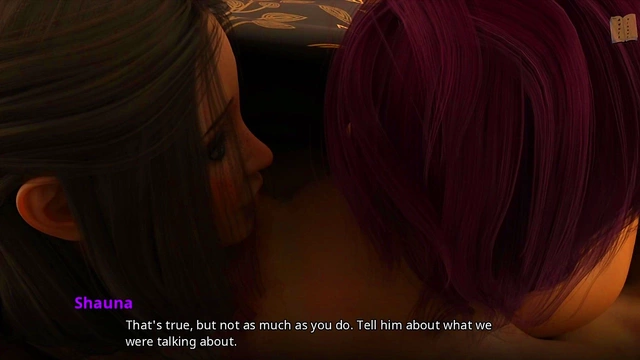 Cute Cartoon Couple Caught In Hot 3D Blowjob Scene With Big-Ass And Tits