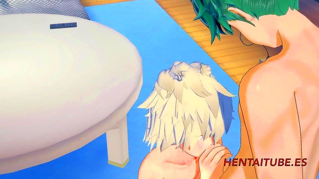 Mitsuki Bakugou & Deku Engage in Intense 3D Hentai Action with Boobjob, Blowjob, and PussyFuck