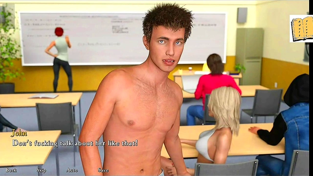 Blonde College Chick Rides Big Dick In Erotic 3D Hentai Adventure