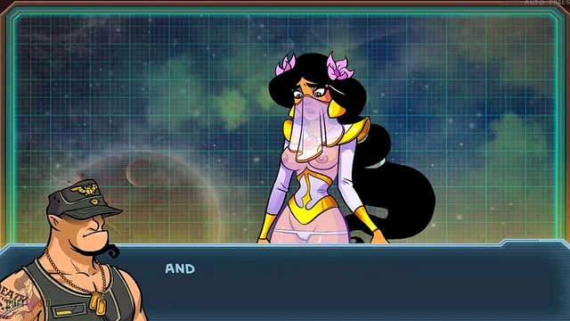 Princess Jasmine Trained by Alien Whores in Wedding Dress for Magic Sex Adventure