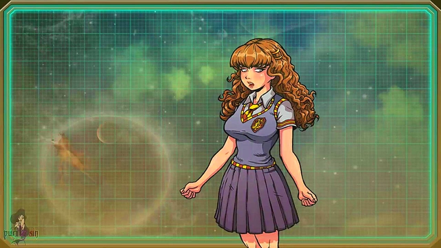 Princess Jasmine Trained by Alien Whores in Wedding Dress for Magic Sex Adventure