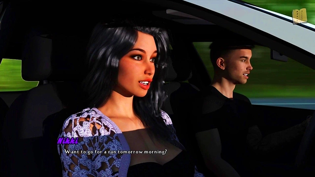 Sexy Brunette Nikki's Hot 3D Hentai Date Night Adventure