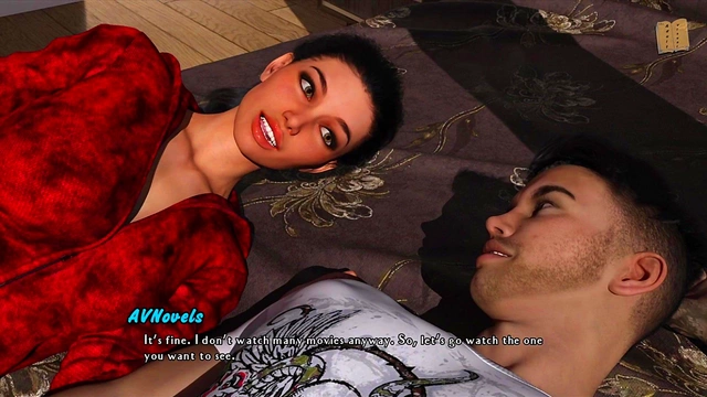 Sexy Brunette Nikki's Hot 3D Hentai Date Night Adventure