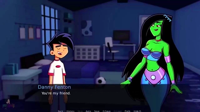 Danny Phantom Rough Sex With Genie in Cowgirl for Orgasmic Finish