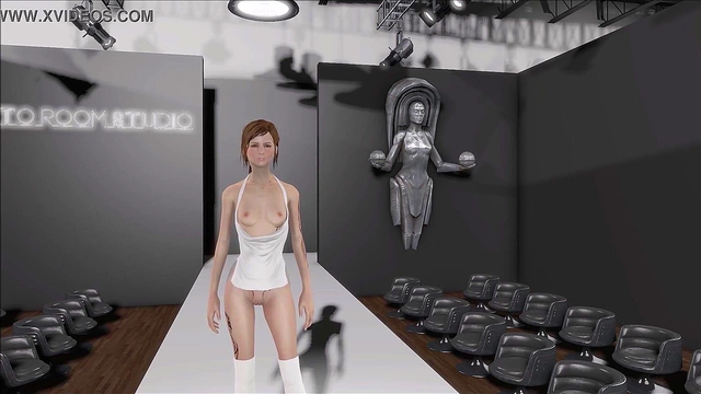 Sexy Teen In Fallout 4 Latex Outfit Gets Cute Anime Action