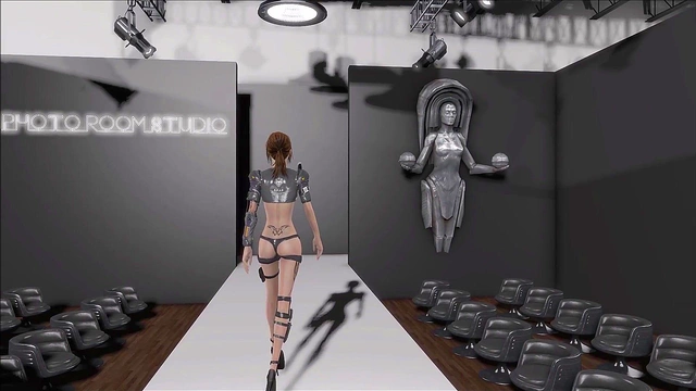 Sexy Teen In Fallout 4 Latex Outfit Gets Cute Anime Action