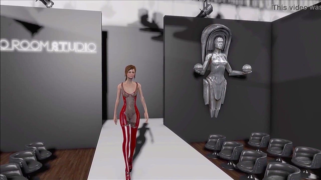 Sexy Teen In Fallout 4 Latex Outfit Gets Cute Anime Action