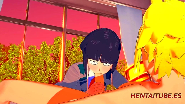 Jiro & Kaminari’s Uncensored Boku No Hero Academia Hentai Classroom Session