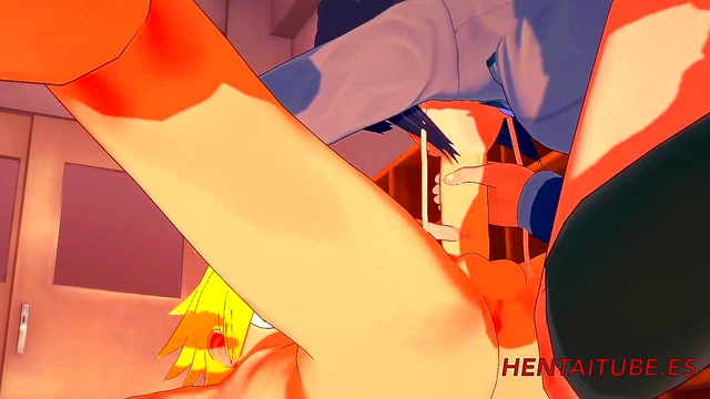 Jiro & Kaminari’s Uncensored Boku No Hero Academia Hentai Classroom Session