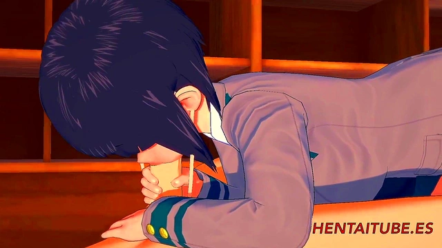 Jiro & Kaminari’s Uncensored Boku No Hero Academia Hentai Classroom Session