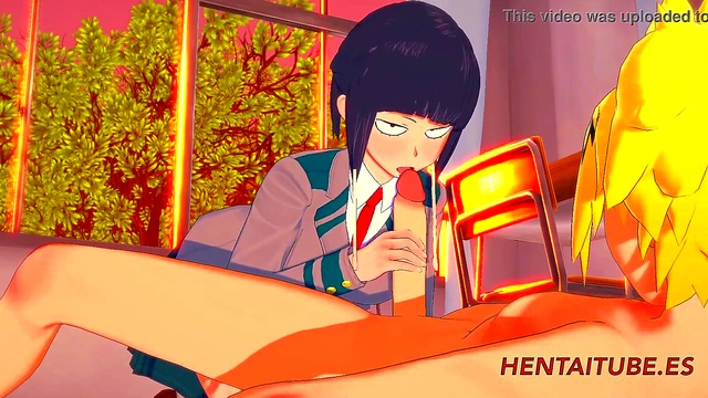 Jiro & Kaminari’s Uncensored Boku No Hero Academia Hentai Classroom Session
