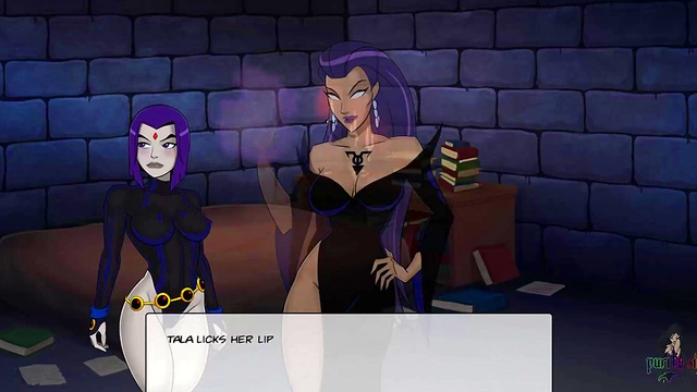 Hot DC Heroines Raven & Batgirl Seduce With Dance Moves & Big Boobs Cosplay